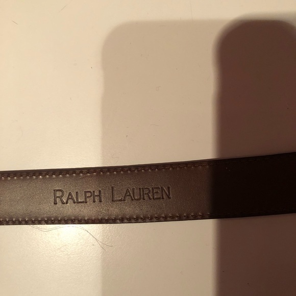 Classic Polo Ralph Lauren black American Alligator belt with 925 sterling buckle - Picture 5 of 10